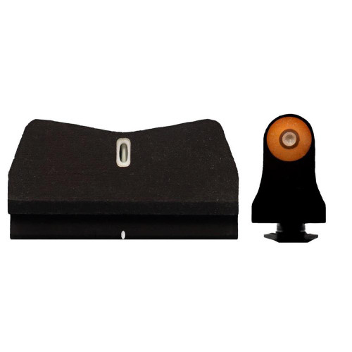 XS DXT2 Big Dot Tritium Iron Sights Glock Suppressor Height 17 19 22 23 24 26 27 31 32 33 34 35 36 Orange