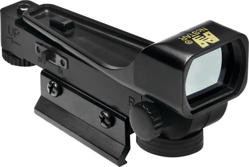 NcStar Red Dot Reflex Sight - Weaver Base, Plastic Construction