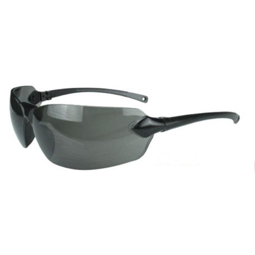 Radians Overlook Black Frame Smoke Lens Protective Shooting Glasses