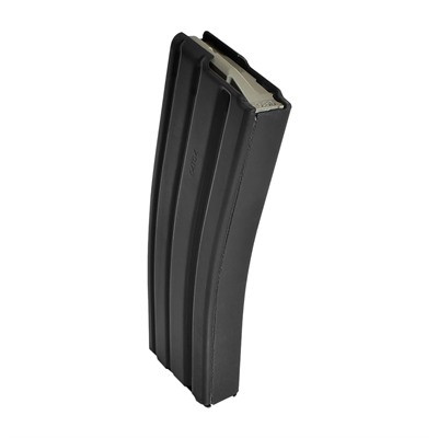 5.56mm AR-15 30rd Black Aluminum Rifle Magazine Magpul Follower Included