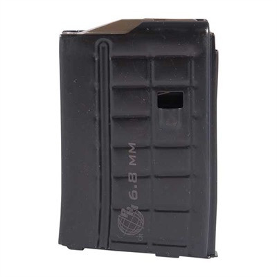 AR-15 6.8 SPC, 22 Nosler, 224 Valkyrie 10rd Black Steel Rifle Magazine