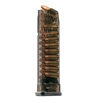 ETS Carbon Smoke S&W M&P Extended Magazine 9mm Luger 21-Round Capacity