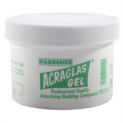 Acraglas Gel Epoxy Resin and Hardener for Stock Bedding