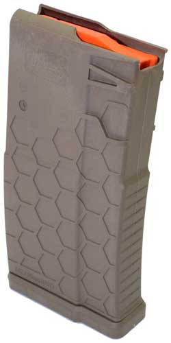 Hexmag SR-25 .308 Winchester 10rd FDE Polymer Rifle Magazine
