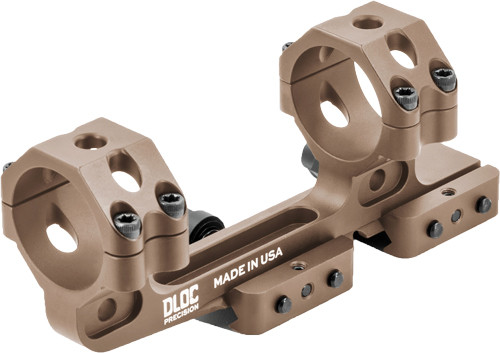 DLOC 34mm Tan Cantilever Quick-Detach Scope Mount 1.63" Height
