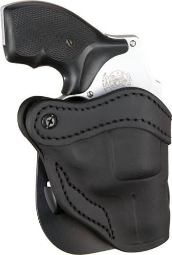 1791 Multi-Fit OWB Paddle Holster J-Frame and Similar Black Leather Right Hand