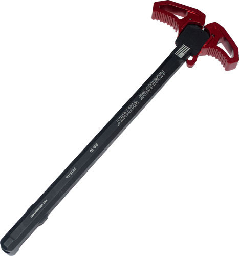 Armaspec Victory Red Charging Handle AR10 Platform