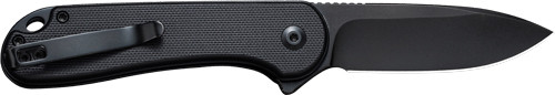 CIVIVI Elementum II 2.96" Black Stonewash Folding Knife G-10 Handle Clam Pack