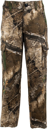 HABIT BEAR CAVE 6-POCKET YOUTH CAMO PANT REALTREE APX MEDIUM
