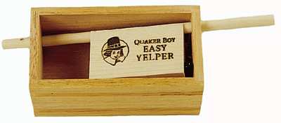 Quaker Boy Turkey Push Button Call Easy Yelper Stainless Spring