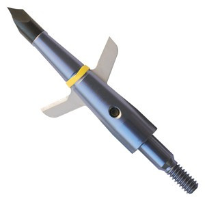 Swhacker Crossbow 2-Blade 1.75" Cut 100 Grain Broadhead 3-Pack with Practice Head