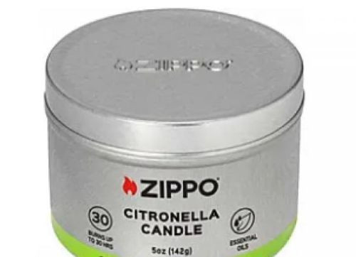 Zippo Citronella Outdoor Candle - Cinnamon & Clove Fragrance