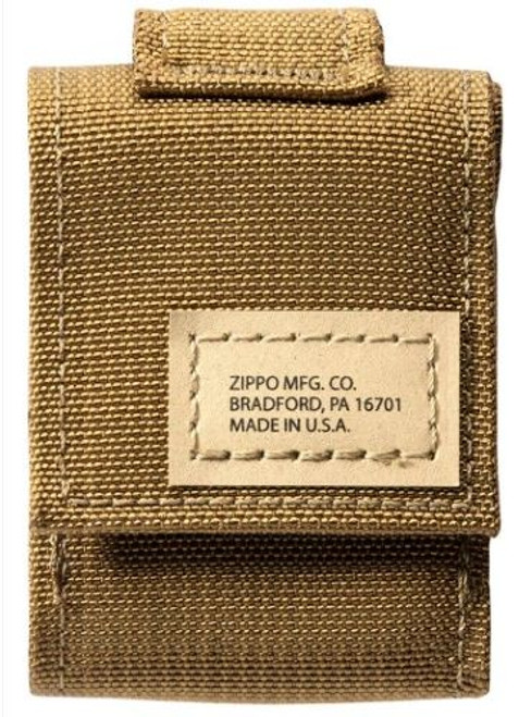 ZIPPO TACTICAL POUCH FOR WINDPROOF LIGHTERS COYOTE