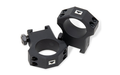 Steiner 5962 T-Series Tactical 30mm High Scope Rings, Picatinny Rail Mount, Black