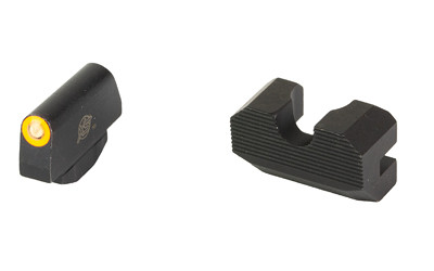 XS Sights Minimalist Series Night Sights SW-M002S-4N for S&W N-Frame, Orange Glow Dot Tritium Front, Serrated Steel Rear