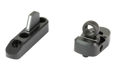 XS Sights Ghost Ring White Stripe Sight ML-0025-5 for Marlin/Ruger 336 and 1894, Windage/Elevation Adjustable, Lever Rail Only