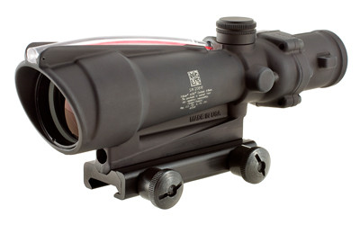 Trijicon ACOG 3.5X35 Scope with Dual Illuminated .223 Red Crosshair Reticle and TA51 Mount, Matte Finish TA11J