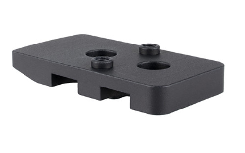 Trijicon Accessory Ring Plate, Low Mount, Q-Loc, Fits Trijicon RMRcc, Anodized Finish, Black AC32120