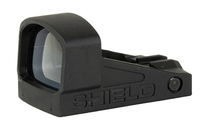 Shield Sights Compact Mini Sight SMSc Footprint, 4 MOA Polymer Optic, Black