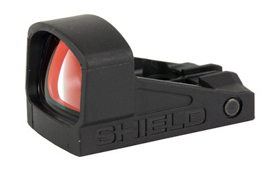 Shield Sights Compact Mini Sight Glass Edition SMSc, 4 MOA Scratch-Resistant Lens, Black