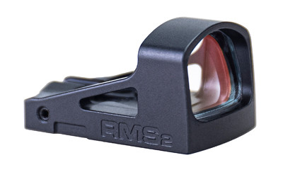 Shield Sights Reflex Mini Sight 2.0, Red Dot Sight, Non Magnified, Fits RMS Footprint, 4 MOA Dot, Black RMS2-4MOA-POLY