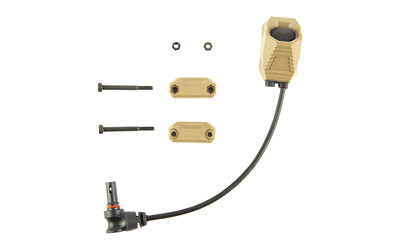 Unity Tactical AXON SL 4.5" Single Button Picatinny Remote Switch for Streamlight, FDE Finish