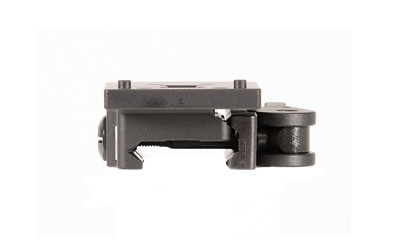 American Defense Mfg. AD-AEMS, Optic Mount, Co-Witness Height, Anodized Finish, Black, Quick Release, Fits Holosun AEMS AD-AEMS-10-STD