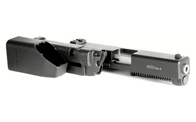 Advantage Arms .22LR Pistol Conversion Kit, Fits Glock Gen 4 19/23, 4.02 Inch Barrel, Black Finish, Standard Sights, 10Rd