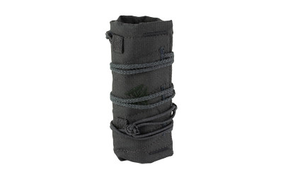 Burn Proof Gear BPG-SC-H Heavy Suppressor Cover 6"x1.5", Black, Kevlar/Fiberglass Liner