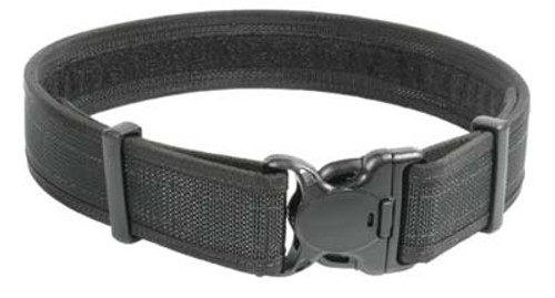 BLACKHAWK Reinforced 2" Duty Belt, with Hook & Loop, Medium, Web Finish, Black 44B4MDBK