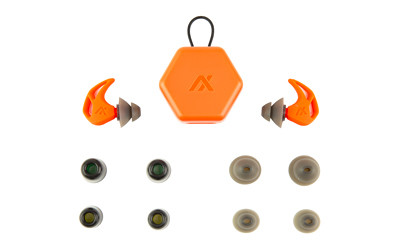 AXIL Red X20 Earplugs Silicone and Foam Tips with Carry Case X20-RED