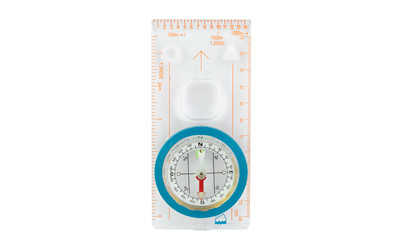UST Deluxe Navigation Map Compass, Clear, Includes Breakaway Lanyard 1156807