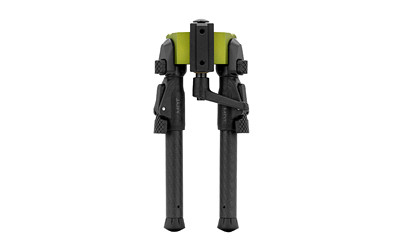 MDT GRND-POD Adjustable Bipod, M-LOK, Carbon Fiber Legs, Green Aluminum Core, Four Locking Positions 107771-GRN