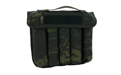 Cole-TAC Can Caddy Standard 500D Nylon Multicam Black 5-Slot Suppressor Storage CD106