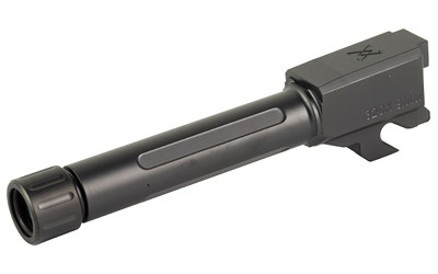 True Precision 9MM 1/2x28 Threaded Barrel for SIG P320 X-Compact, DLC Black TP-P32XCB-XTBC