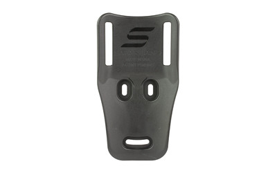 Safariland CUBL2 Adjustable Cant Belt Loop, Black, 2" Width, Mid-Ride, 3-Hole Pattern 6070CUBL2-2-2