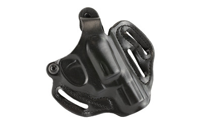 DeSantis Gunhide Thumb Break Scabbard Belt Holster, Fits 2-2 1/4" S&W J-Frame, 2" Taurus 85, Right Hand, Black Leather 001BA02Z0