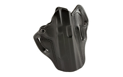 DeSantis 002BAF9Z0 Speed Scabbard Open-Top Holster, Springfield TRP Operator .45, Right Hand, Black Leather