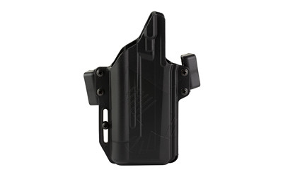 Raven Concealment Perun Modular OWB Holster, Sig P320 Full Size with TLR1 HL, Black, Ambidextrous, 1.5" Belt Loops