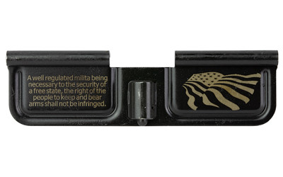 Battle Arms Development Laser Engraved 2nd Amendment Dust Cover for AR-15, Black Matte Finish