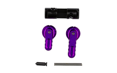 Battle Arms Development BAD-ASS-LITE Reversible Ambi Safety Selector for AR-15, Purple, 7075-T6 Aluminum