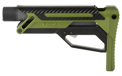 Fortis Manufacturing, Inc. LA Stock, Buffer Tube, Olive Drab Green, Fits AR-15 LAS-BNDL-15-ODG