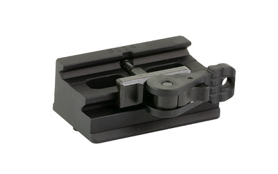 American Defense ARCA to Picatinny QD Tripod Adapter Anodized Black AD-ARCA-TP-TAC