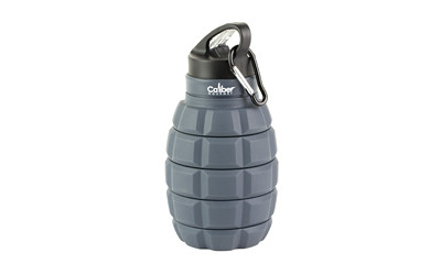 Caliber Gourmet Foldable Grenade Silicone Water Bottle, 580ml CBG-TMS-GRENADE