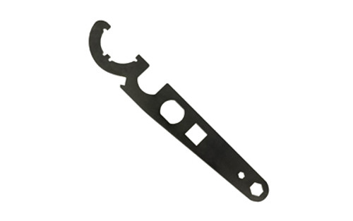 KAK Industry Castle Nut Multi Tool, Fits AR-15 Castle Nut, Black KAK CASTLE NUT MULTI TOOL
