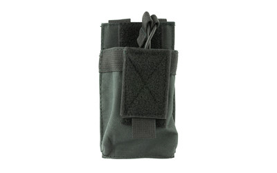 NcSTAR Single AR Magazine Pouch, Nylon, Black, MOLLE Straps for Attachment, Fits One AR Style Magazine CVAR1MP2929B