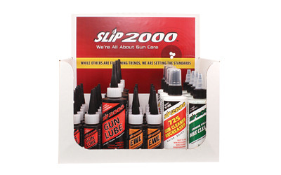 Slip 2000 Counter Display 60032, 36-Piece Gun Lubricant and Cleaner Assortment Pack