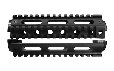 Yankee Hill Machine Co 2 Piece Carbine Handguard with Picatinny Rails, AR-15 Carbine-Length Gas System, Black YHM-9670
