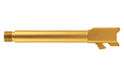 Ballistic Advantage Premium Series, 9MM, 5" Threaded Barrel, 1/2X28, Fits Glock 17 Gen 5, PVP Finish, Gold BAPSG175T1G
