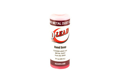 D-Lead 4222ES-8 Lead Removal Liquid Hand Soap, 8oz per Bottle, Pack of 24